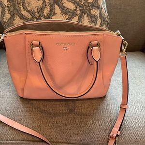 Michael Kors pink crossbody bag excellent used condition